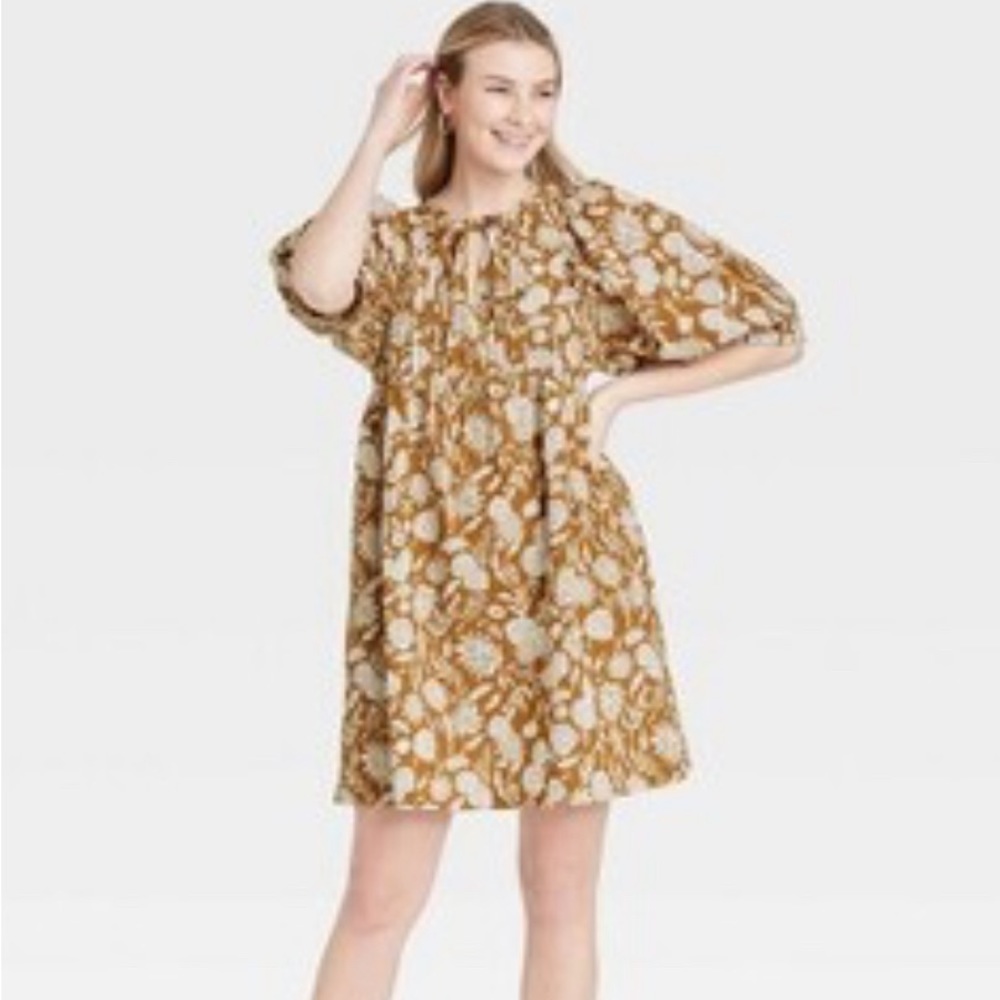 Boho universal thread floral dress